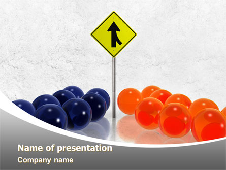 Two Teams Presentation Template, Master Slide