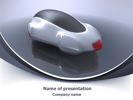 Concept Car Presentation Template, Master Slide