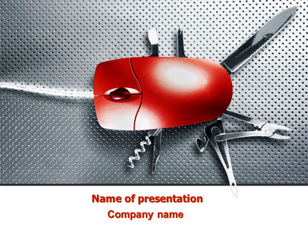 Mouse Universal Presentation Template, Master Slide