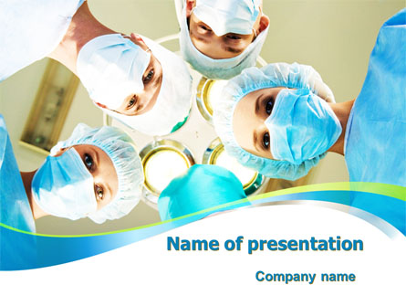 Surgical Brigade Presentation Template, Master Slide