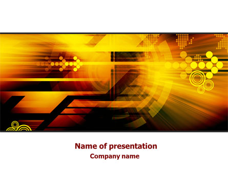 Integrated Technology Presentation Template, Master Slide