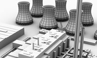 Power Station 3D Model Presentation Template