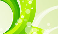 Green Swirl Presentation Template