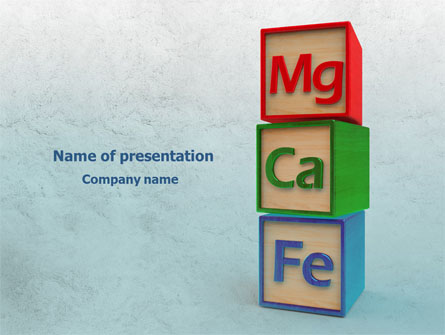 Simple Chemistry Presentation Template, Master Slide