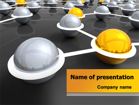 Network Elements Presentation Template, Master Slide