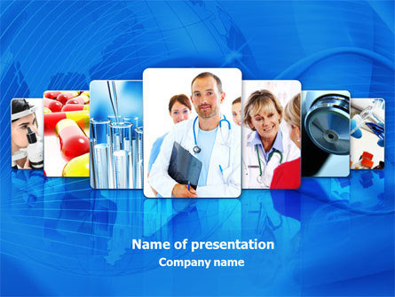 Medical Service Presentation Template, Master Slide