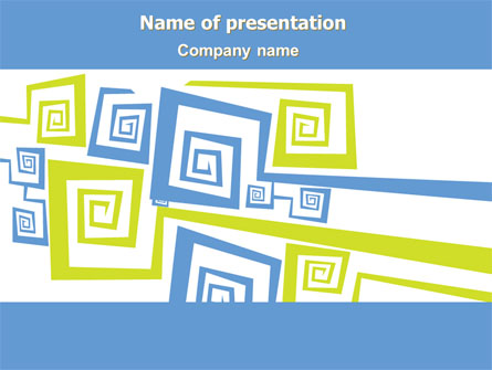 Qubic Decor Presentation Template, Master Slide
