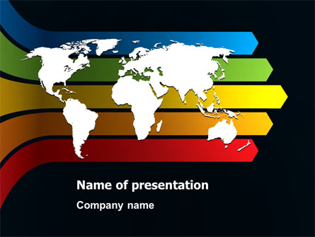 World Consolidation Presentation Template, Master Slide