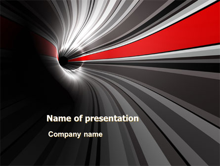 Time-Space Continuum Presentation Template, Master Slide