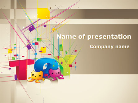 Toy Theme Presentation Template, Master Slide