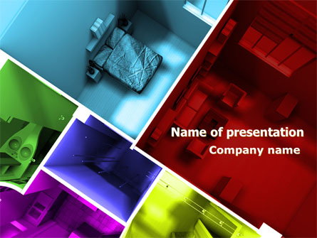 Room Planning Presentation Template, Master Slide