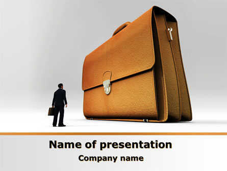 Briefcase Presentation Template, Master Slide