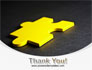 Yellow Jigsaw On A Dark Gray Surface Free slide 20