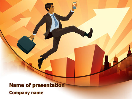Business Career Development Presentation Template, Master Slide