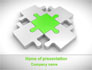 Green Center Jigsaw slide 1