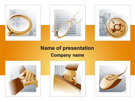 Business Attributes Presentation Template, Master Slide