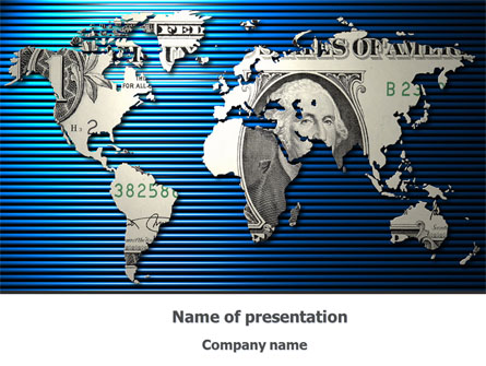 Dollar Capital Investment Presentation Template, Master Slide
