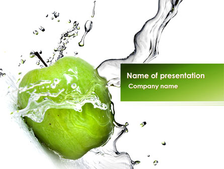 Clean Apple Presentation Template, Master Slide