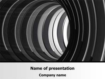 Tunnel Presentation Template, Master Slide