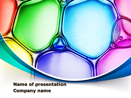 Colorful Bubbles Presentation Template, Master Slide