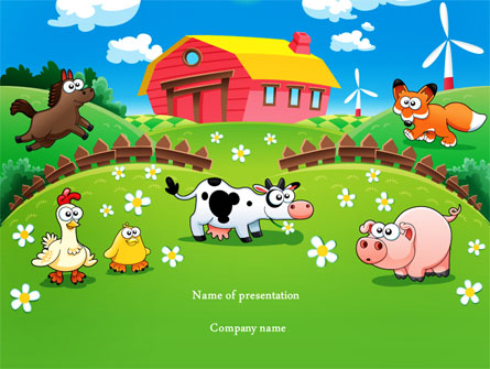 Funny Farm Presentation Template for PowerPoint and Keynote | PPT Star