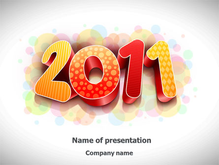 2011 Presentation Template, Master Slide