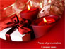 Red Christmas Candles slide 1