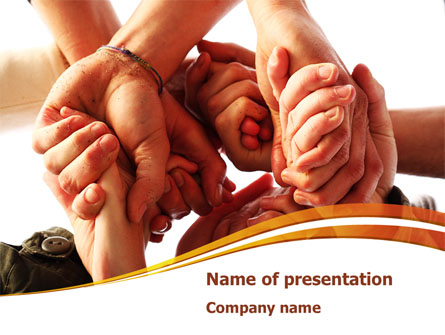 Group Support Presentation Template, Master Slide