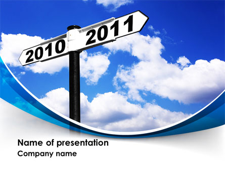 From 2010 to 2011 Presentation Template, Master Slide