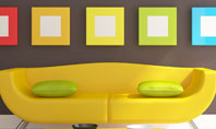 Yellow Couch Presentation Template