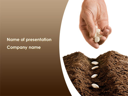 Planting Seeds Presentation Template, Master Slide