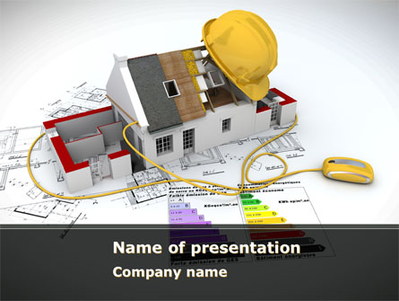 House Building Estimate Presentation Template, Master Slide