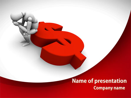 Money Problems Presentation Template, Master Slide