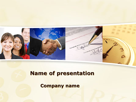 Under Contract Presentation Template, Master Slide