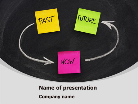 Past Future Now Presentation Template, Master Slide