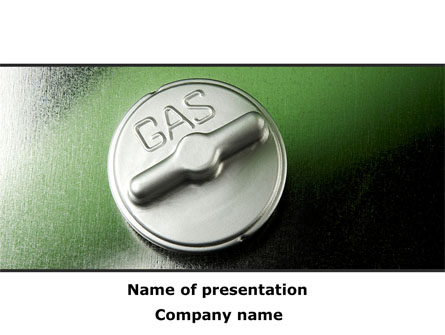 Gas Industry Free Presentation Template, Master Slide