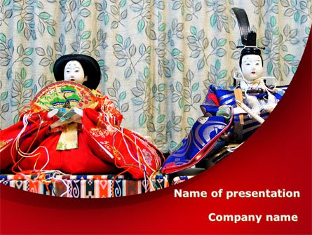 Japanese Traditions Presentation Template, Master Slide