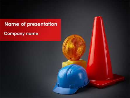 Roadworks Presentation Template, Master Slide