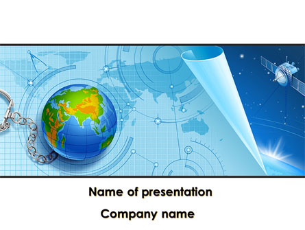Exploration Of Outer Space Presentation Template, Master Slide