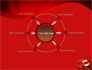 Wedding Rings On A Bright Red Background slide 7