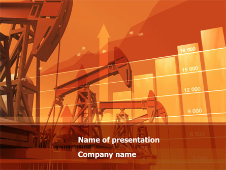 Oil Production Presentation Template, Master Slide