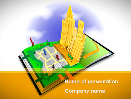 City Structure Free Presentation Template, Master Slide