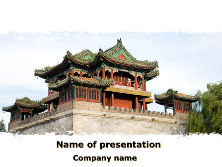China Town Free Presentation Template, Master Slide