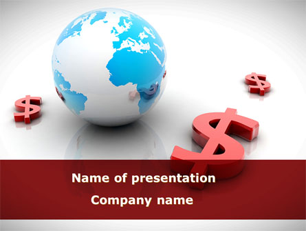 World Money Presentation Template, Master Slide