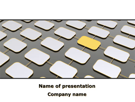 Corporative Business Connections Presentation Template, Master Slide