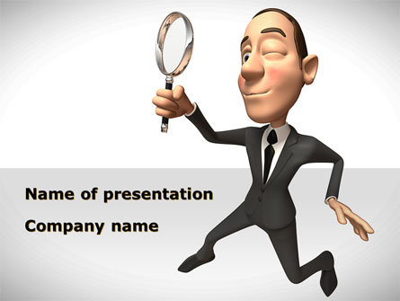 Consultant Presentation Template, Master Slide