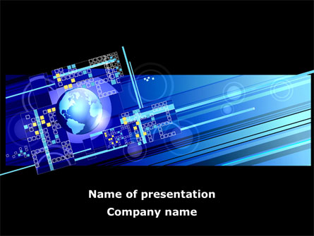 High Tech Planet Presentation Template for PowerPoint and Keynote | PPT ...