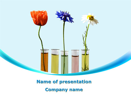 Modern Hydroponics Presentation Template, Master Slide