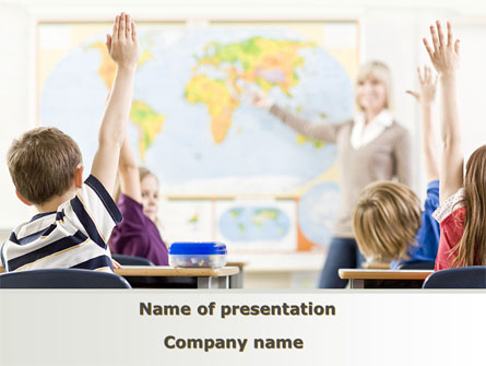 New Classes Presentation Template, Master Slide