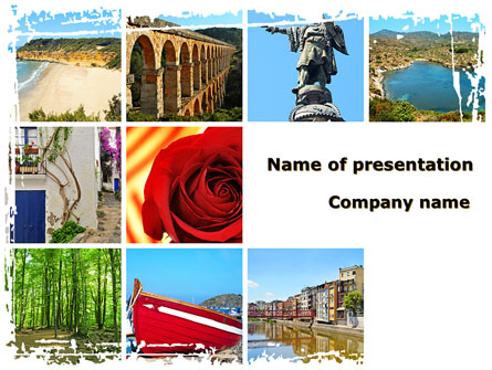 Travel Memories Presentation Template, Master Slide